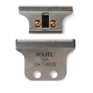 Wahl Professional Adjustable T Shaped Trimmer Blade #1062-600 Designed for Specific Wahl  5 Star  and Sterling Trimmers Includes Oil  Screws  and Inst