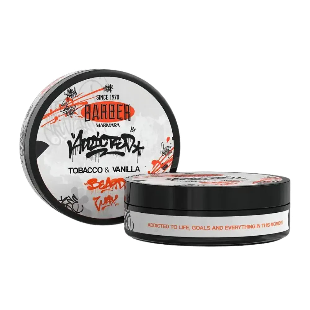 MARMARA BARBER BEARD WAX TOBACCO & VANILLA | BBW-50-TV