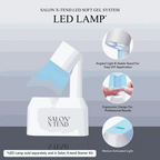 KISS SALON LED SOFT GEL NAIL KIT- KEEP IT