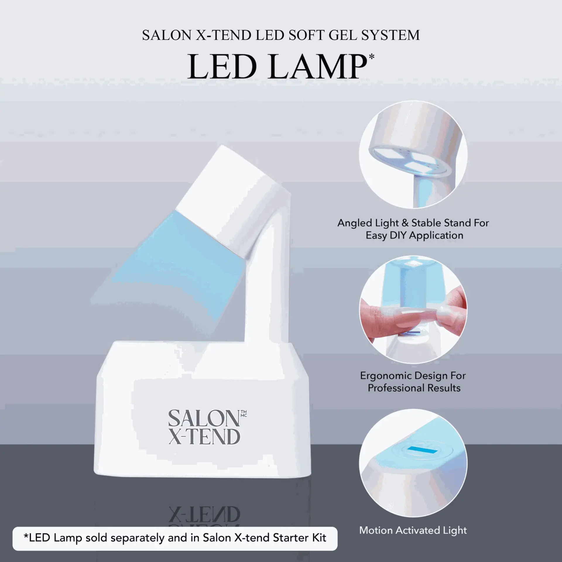 KISS SALON LED SOFT GEL NAIL KIT- KEEP IT