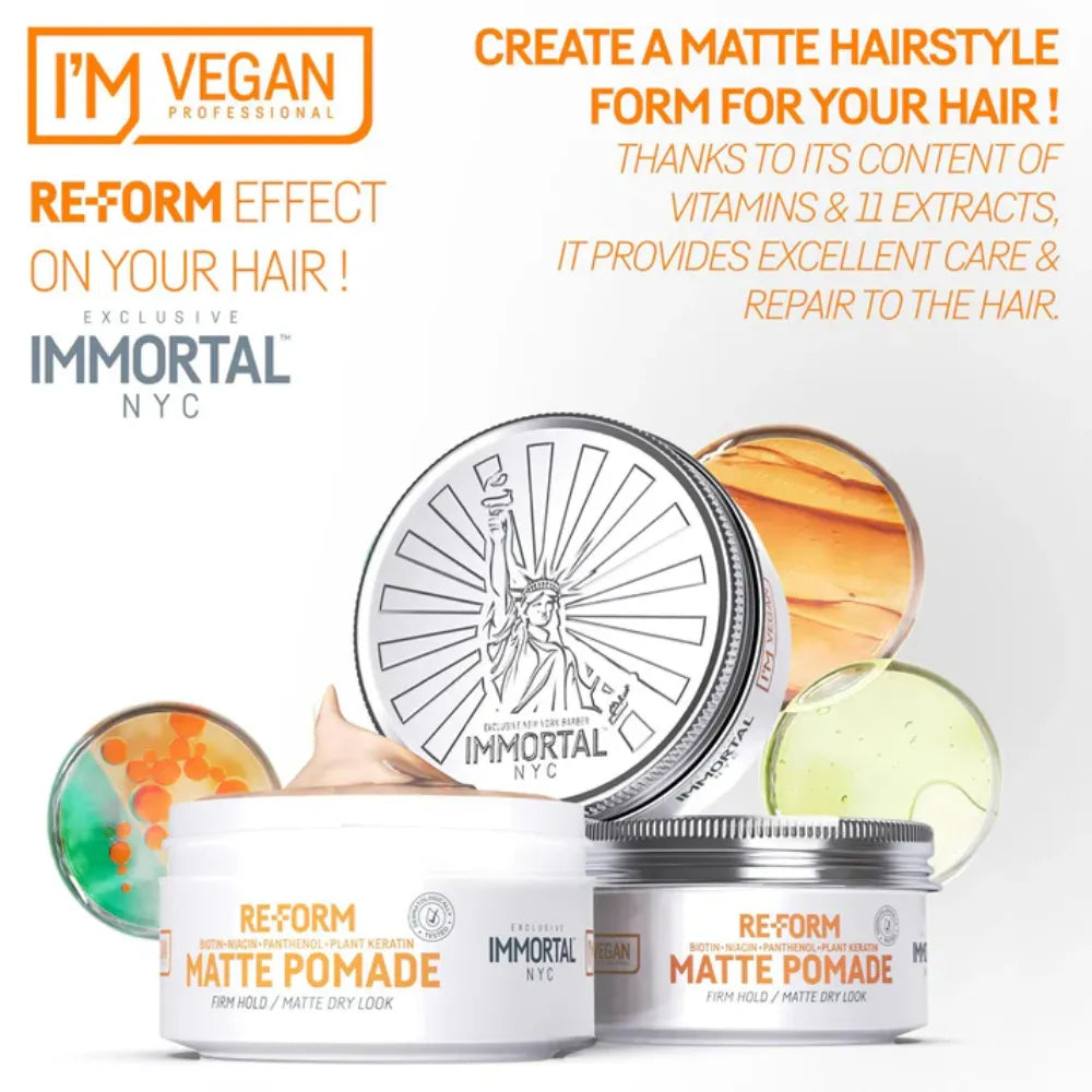 IMMORTAL POMADE-REFORM MATTE | NYC-73