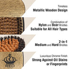 RED BY KISS METALLIC BOAR BRUSH X BOWWOW | BR08
