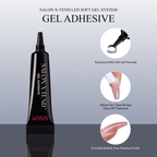KISS SALON LED SOFT GEL NAIL KIT- KEEP IT | SXN04