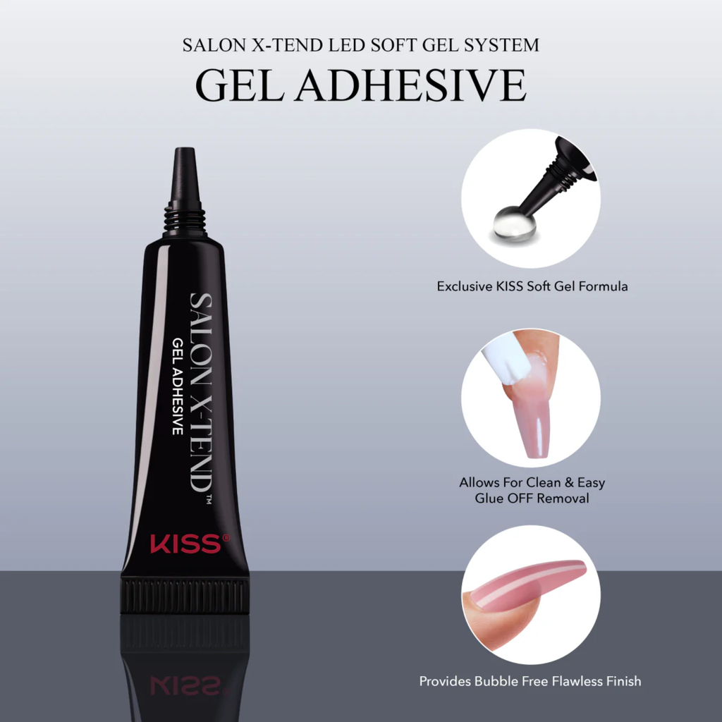 KISS SALON X-TEND LED GEL ADHESIVE | SXA01