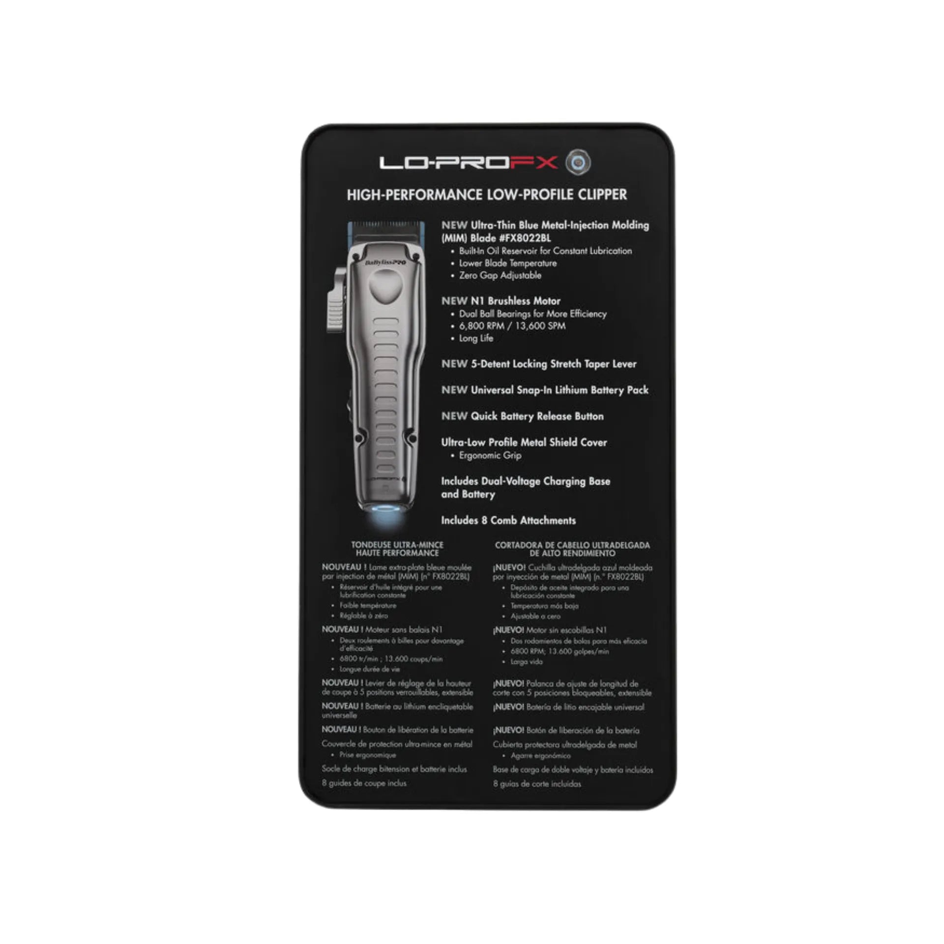 BaBylissPRO FXONE LO-PROFX Clipper | FX829