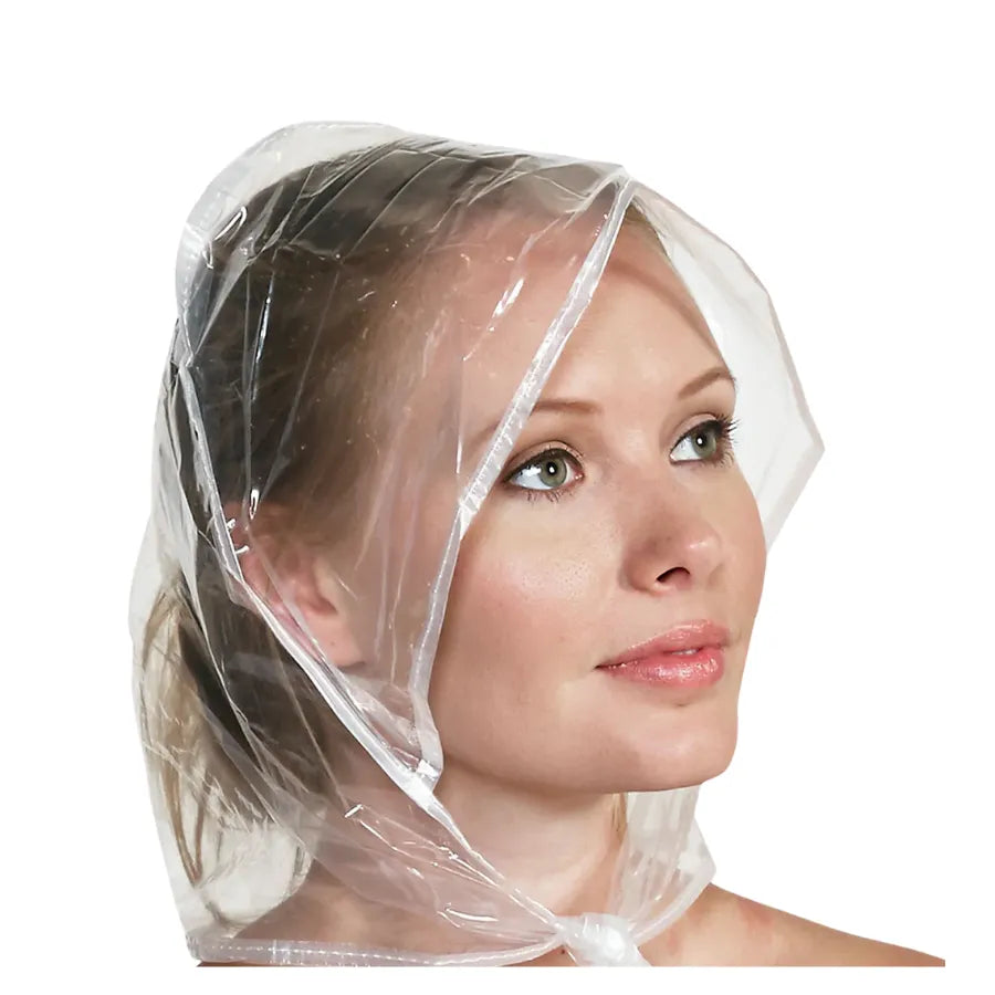 BETTY DAIN CLEAR VINYL RAIN HAT
