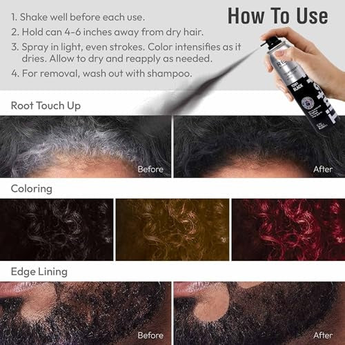 RED BY KISS TINTATION TEMPORARY HAIR COLOR SPRAY | TCS41
