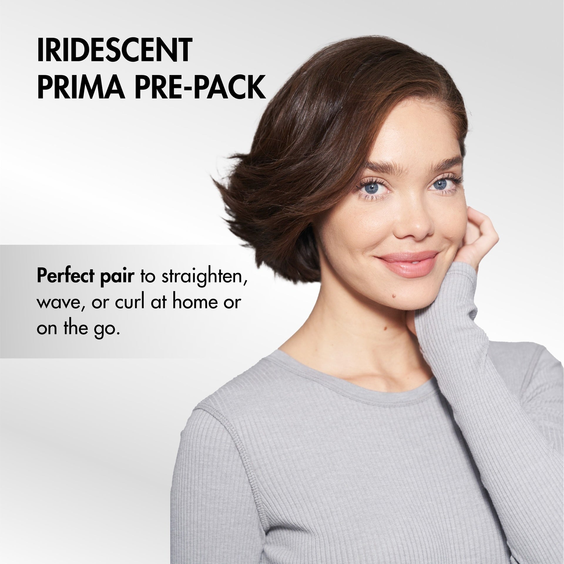 BABYLISSPRO NANO TITANIUM IRIDESCENT PRIMA STYLING IRON SET | BNTPK1RB