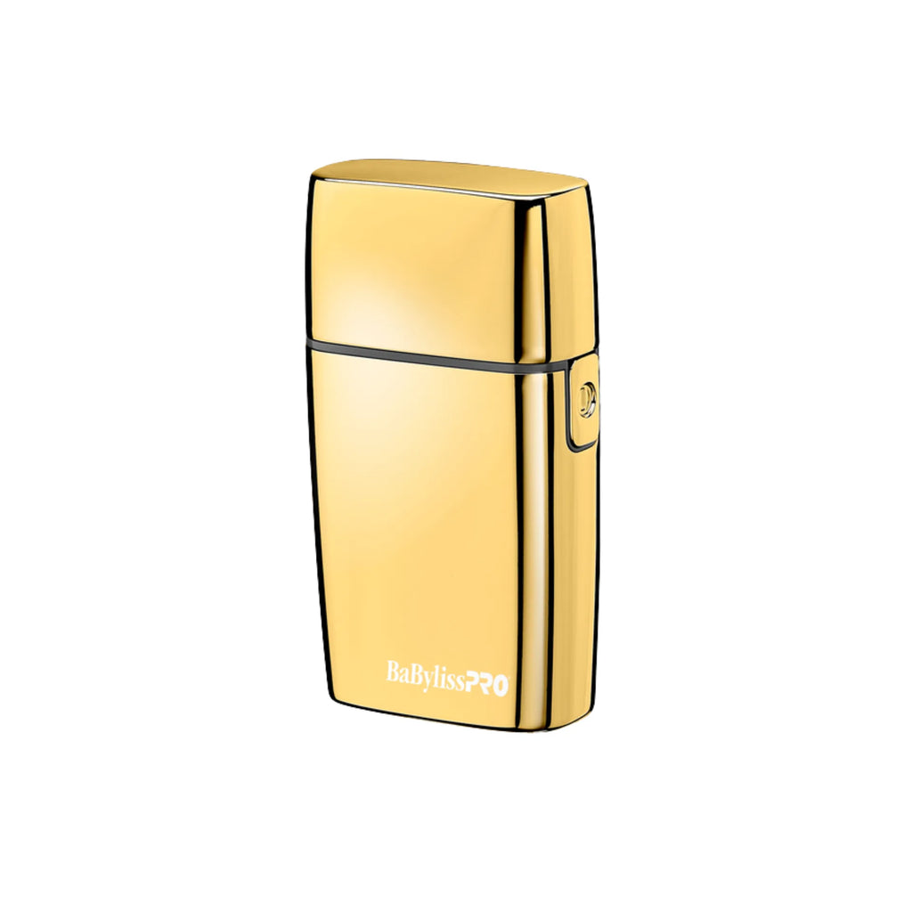 BaBylissPRO FOILFX02 Metal Double-Foil Shaver Gold | FXFS2G