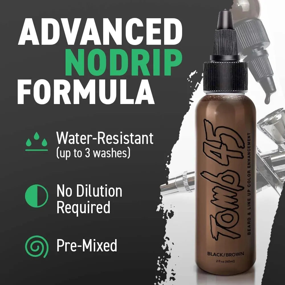 Tomb45 No Drip Color Brown/Black 2 oz.