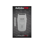 BabylissPRO LithiumFX+ Limited Edition Grey Lithium Clipper & FREE LithiumFX+ Double Foil Shaver | FX673NSGY, FXFS573GY