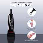 KISS SALON X-TEND LED SOFT GEL SYSTEM | STARTER KIT | SXK02