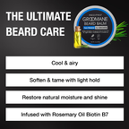 Red Pro Groomane Beard Balm Light Hold