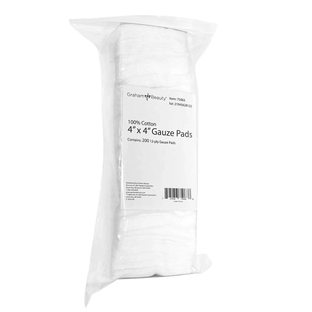 Graham 100% Cotton 4X4 Gauze Pads | 75063