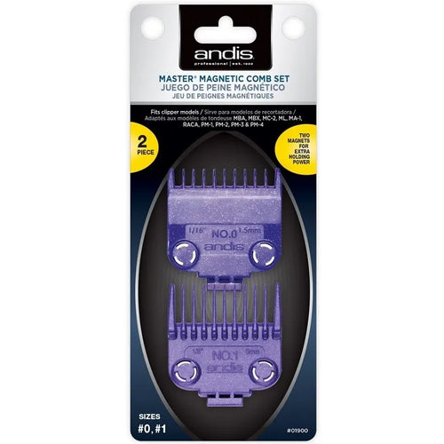ANDIS MASTER DUAL MAGNETIC COMB SET | 01900