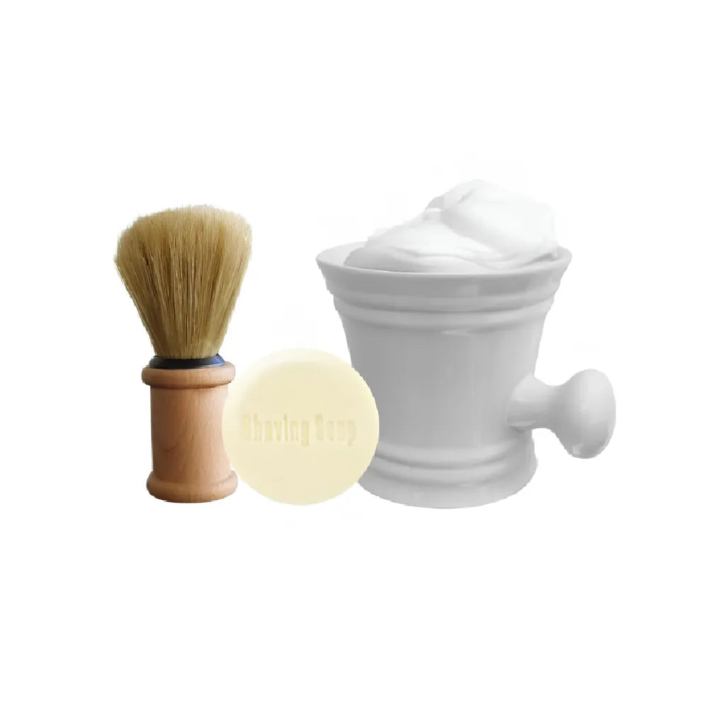THE SHAVE FACTORY SHAVING WHITE KIT