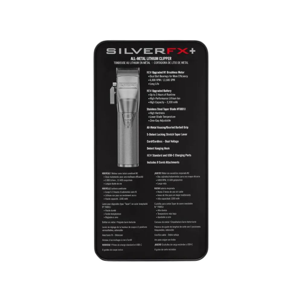 BaBylissPRO Silver Clipper | FX870S