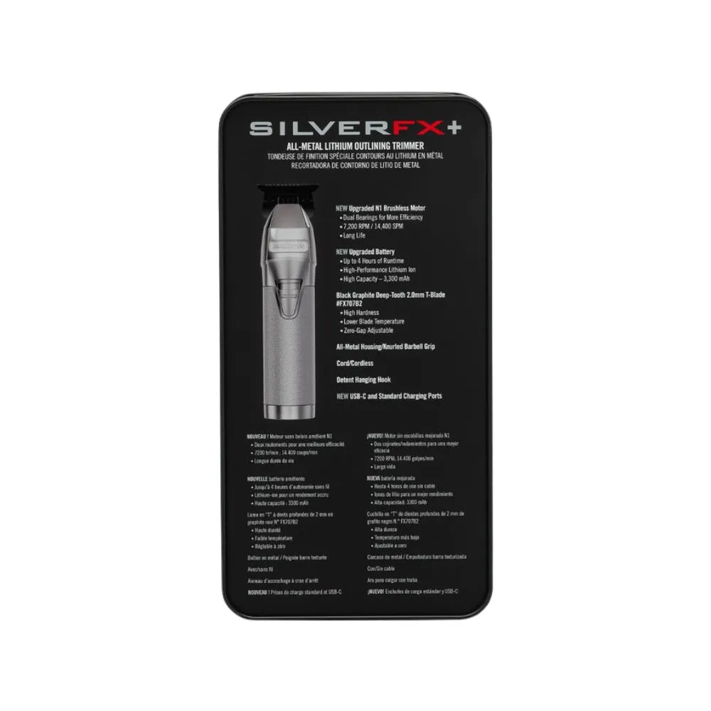 BaBylissPRO SILVERFX+ Trimmer | FX787NS