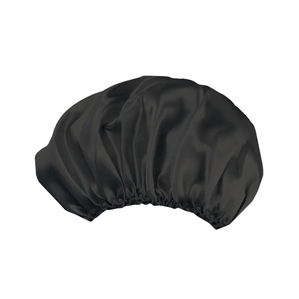 BETTY DAIN SATIN CURL CAP | 620-BLK