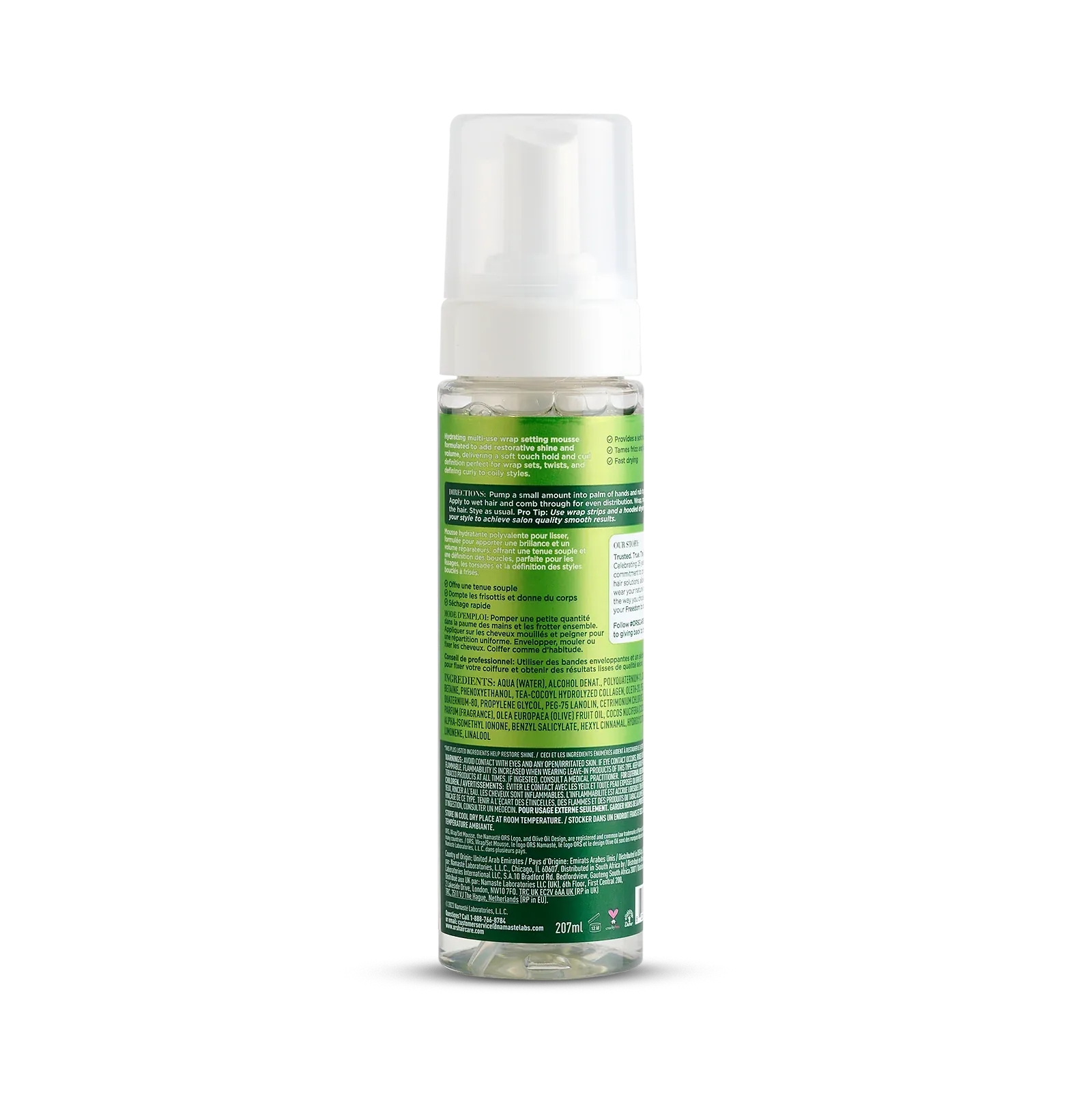 ORS OLIVE OIL STYLING MOUSSE 7oz.