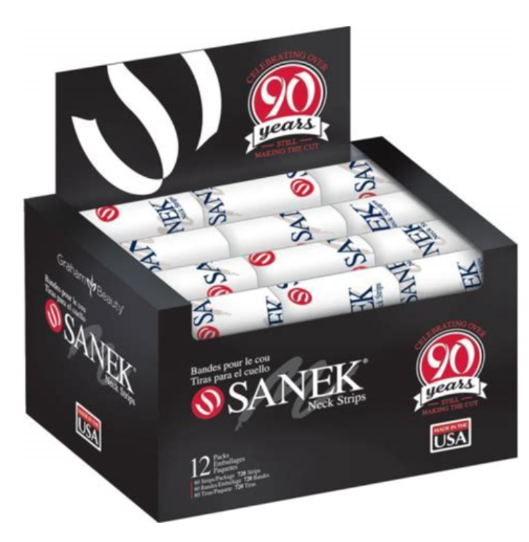 Sanek Neck Strips Box