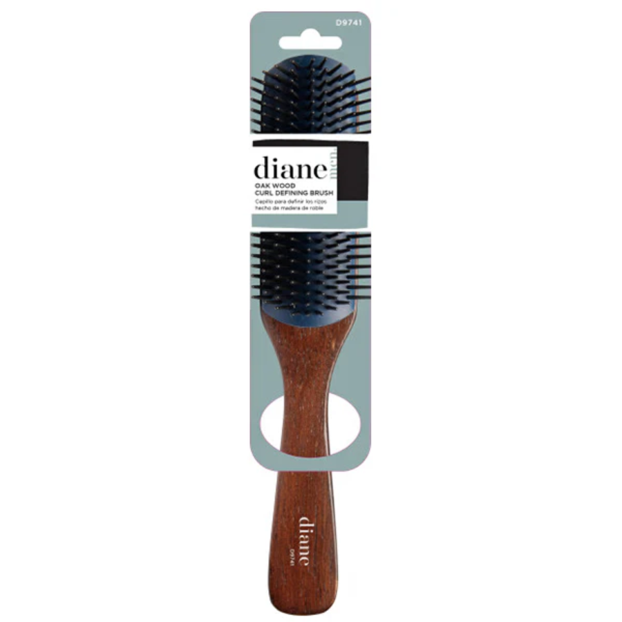 Diane Oak Wood Curl Defining Brush | D9741