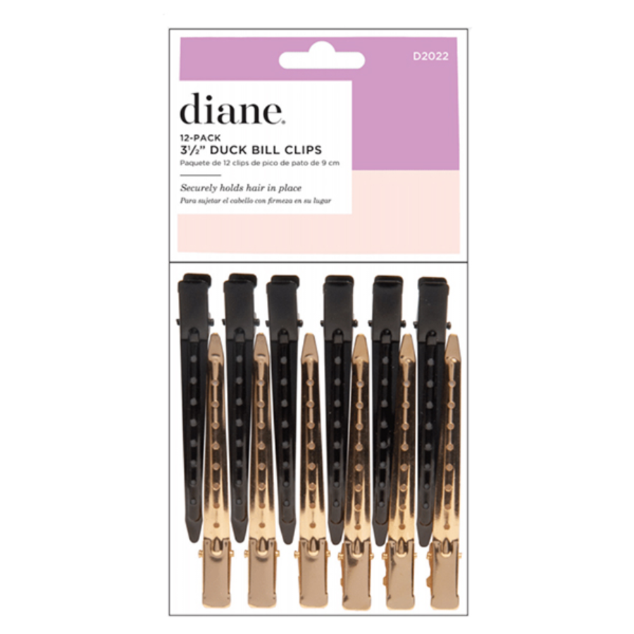 Diane 3.5" Duck Bill Clips | 12pk | D2022