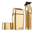 BabylissPRO LimitedFX Trimmer & Double-Foil Shaver Gold Collection - FXDUOFS2TG