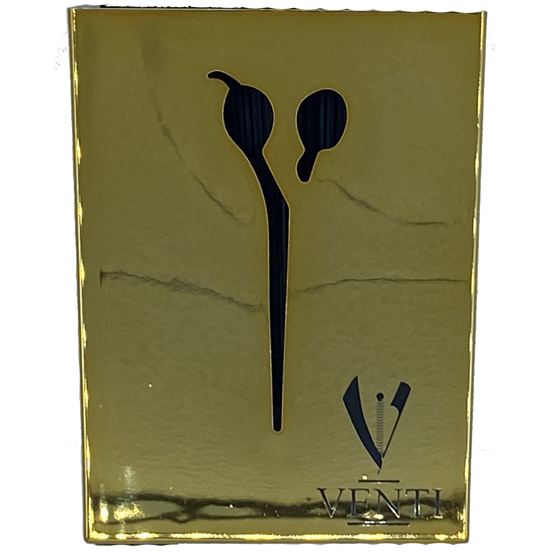 Venti Metal Razor Holder Gold