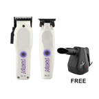StyleCraft Reign Cordless Clipper, Trimmer & Blower Combo Set | SC422W + SC620W + SC333B