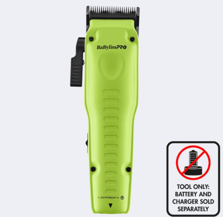 BabylissPRO FXONE LO-PRO Clipper | Neon Yellow | FX829NYLT