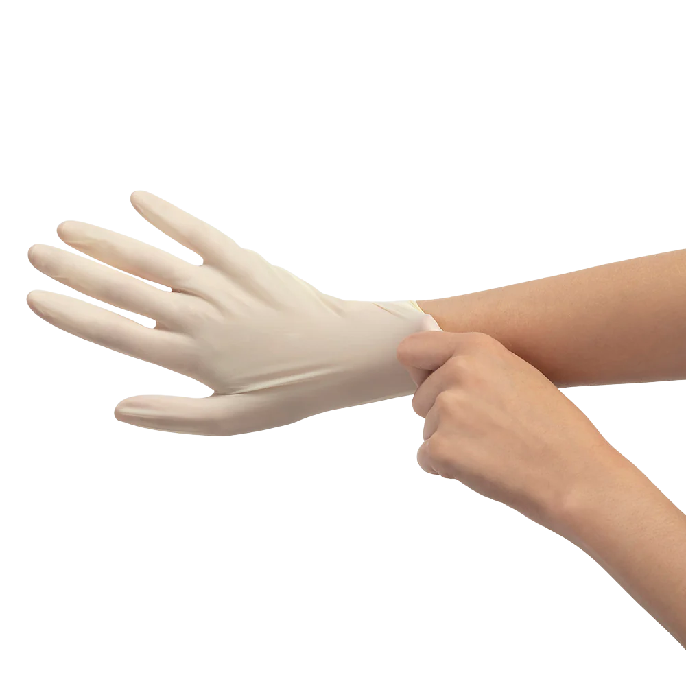 FROMM GLOVES-LATEX POWDER FREE LARGE | D8012