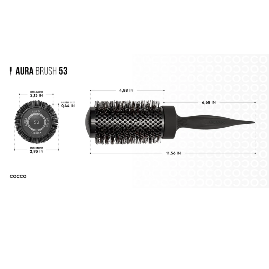 COCCO AURA BRUSH SET-BLACK | CKTA4PCS-BLACK