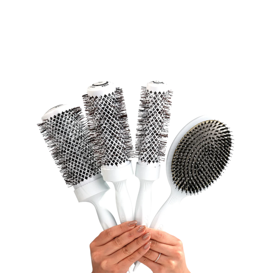 COCCO AURA BRUSH SET-WHITE | CKTA4PCS-WHITE