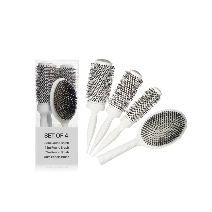 COCCO AURA BRUSH SET-WHITE | CKTA4PCS-WHITE