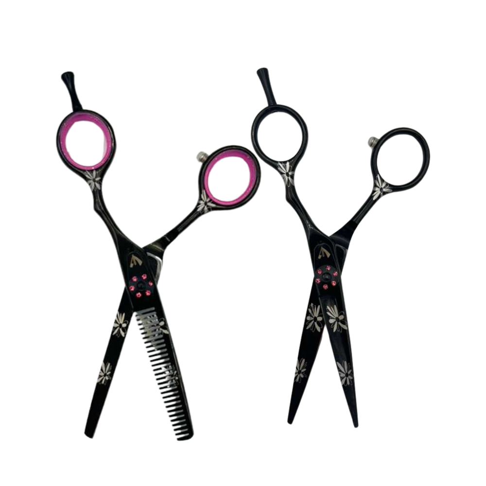 VENTI SHEAR SET 2155/2128T BLK | VS-2155-2128TBLK