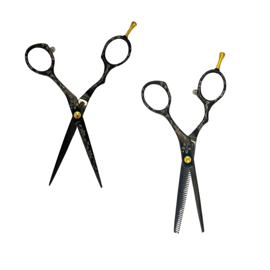 VENTI SHEAR SET 5255/5235T BLK | VS-5255/VS-5235T