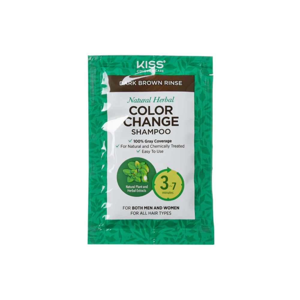 RED BY KISS COLOR SHAMPOO DARK BROWN 3PK | CCS02