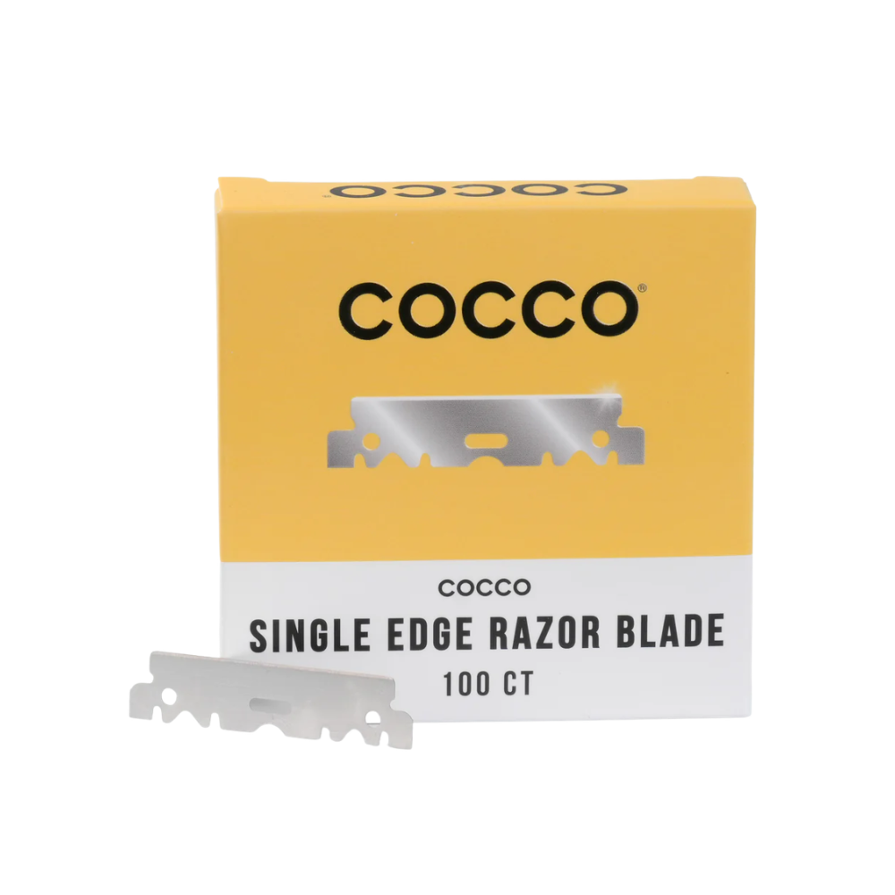 COCCO SINGLE EDGE RAZOR BLADE | CBR-100