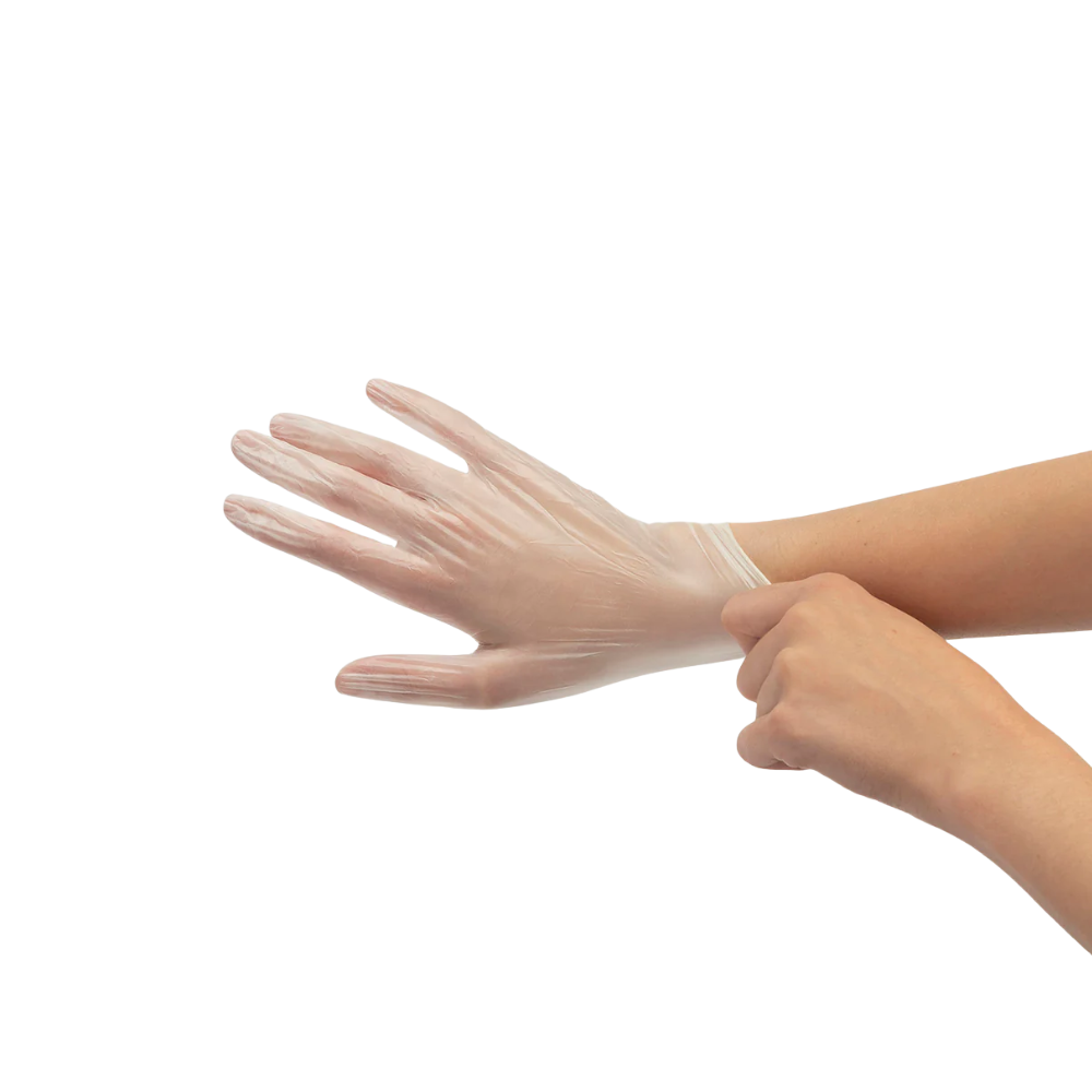 FROMM GLOVES-VINYL POWDER FREE XLARGE | D8023