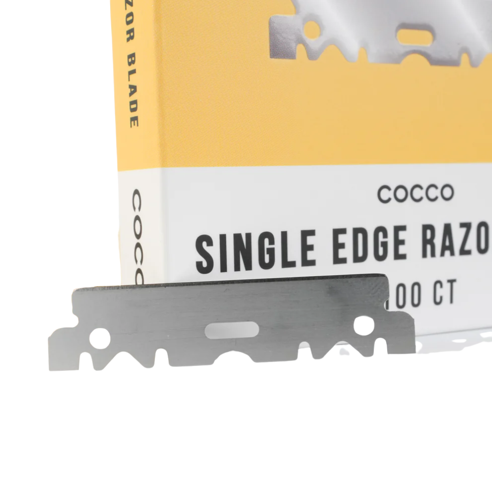 COCCO SINGLE EDGE RAZOR BLADE | CBR-100