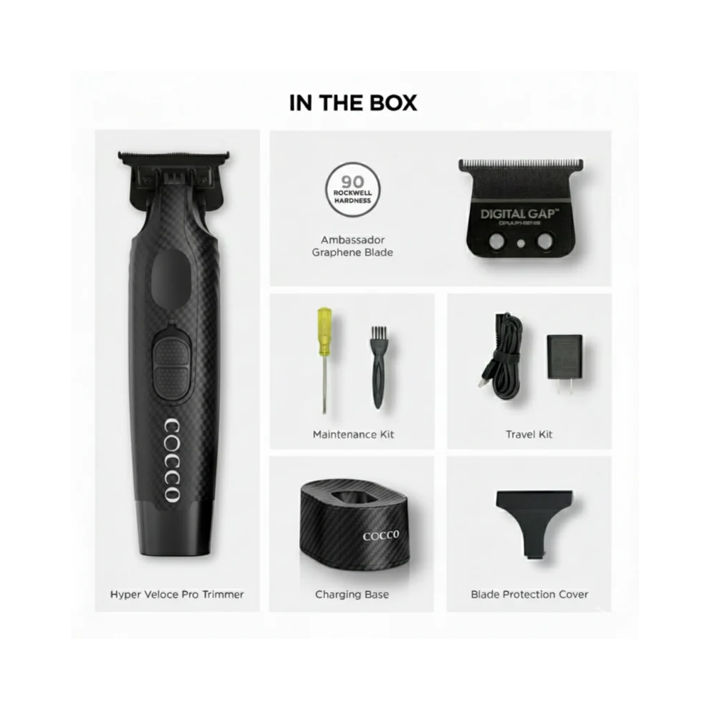 COCCO HYPER VELOCE TRIMMER-CARBON | CHVPT-CARBON