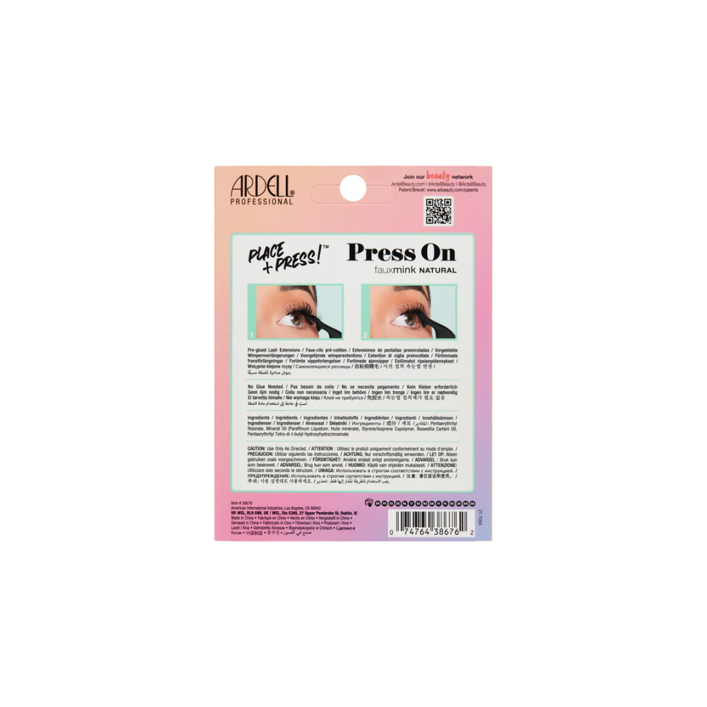 ARDELL PRESS ON-FAUX MINK VOLUME | 38677