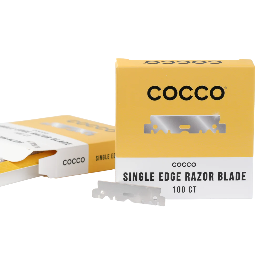 COCCO SINGLE EDGE RAZOR BLADE | CBR-100