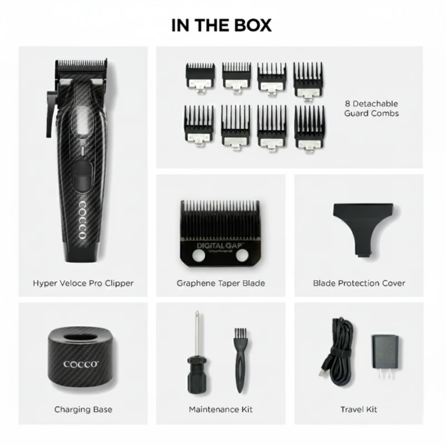 COCCO HYPER VELOCE CLIPPER-CARBON | CHVPC-CF