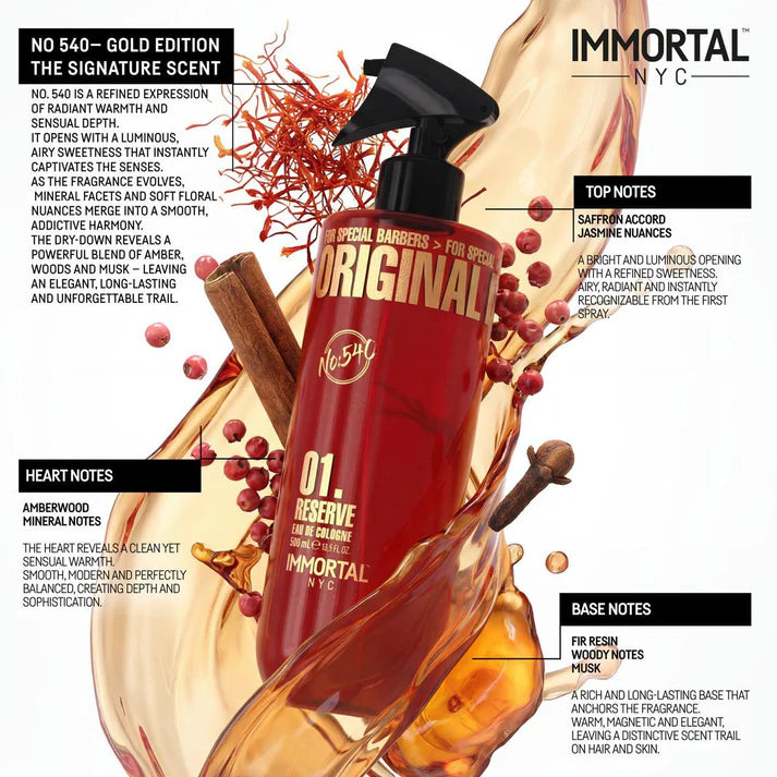 Immortal NYC Original 01 Gold Edition Cologne | NYC178