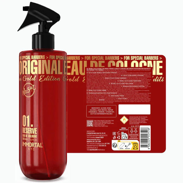 Immortal NYC Original 01 Gold Edition Cologne | NYC178