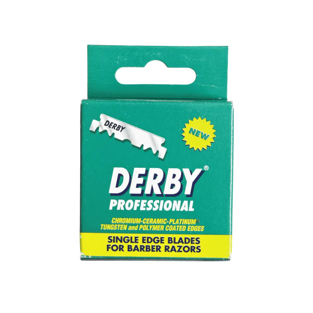 Derby Professional Single Edge Razor Blades, 100 Count