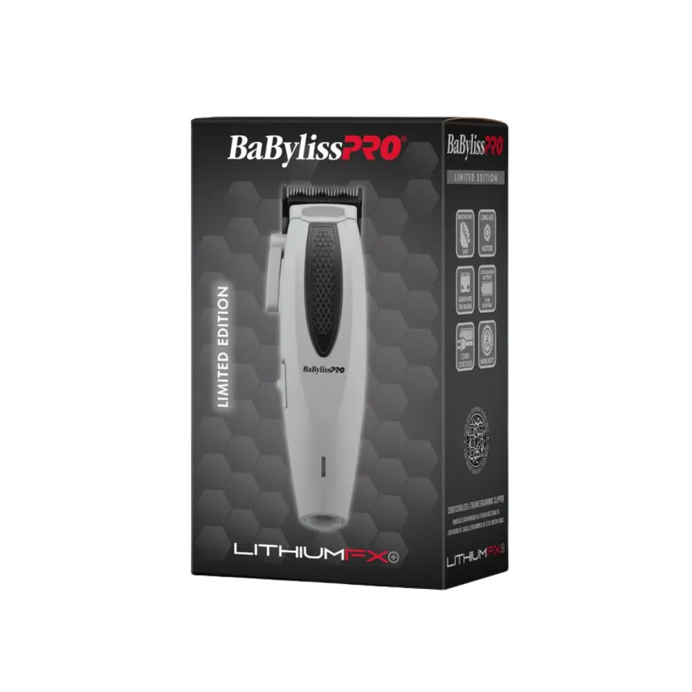 BaBylissPRO LithiumFX+ Limited Edition Grey Cord/Cordless Lithium Ergonomic Clipper? | FX673NSGY