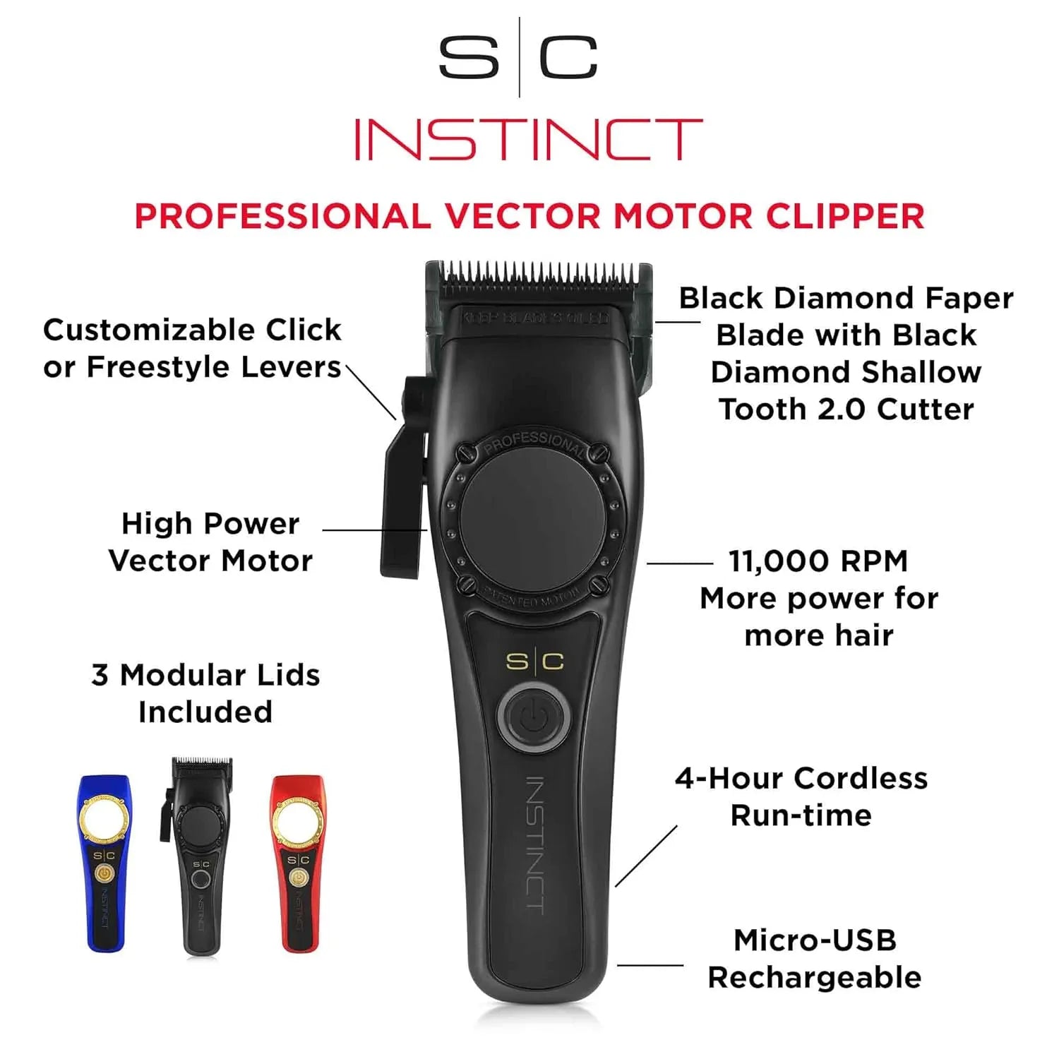 StyleCraft Instinct Clipper | SC607M